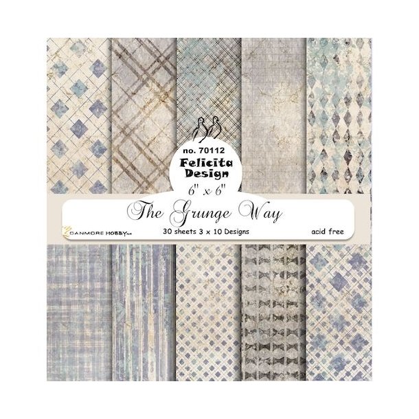 Felicita Design The grunge way 3x10design 15x15cm 200g