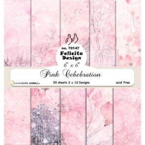 Felicita Design Pink celebration 3x10design 15x15cm 200g