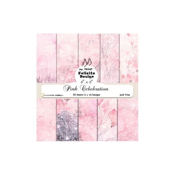 Felicita Design Pink celebration 3x10design 15x15cm 200g