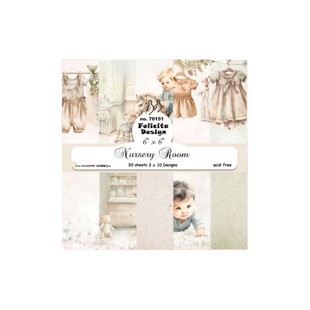 Felicita Design Nursery room 3x10design 15x15cm 200g