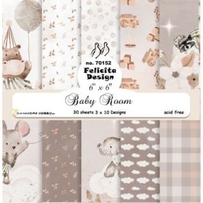 Felicita Design Baby room 3x10design 15x15cm 200g