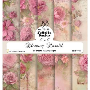 Felicita Design Bloming rosalil 3x10design 15x15cm 200g