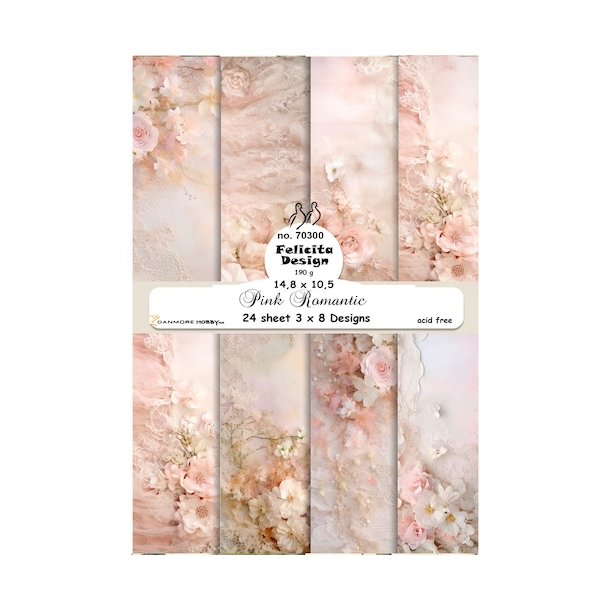 Felicita Design Card A6 3x8design 10,5x14,8cm 200g
