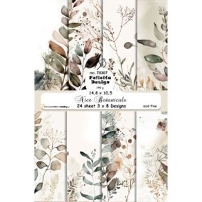 Felicita Design Card A6 Nice botanicals 3x8design 14,8x10,5cm 190g