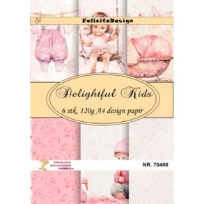 Felicita Design Delightful kids A4 6stk 120g