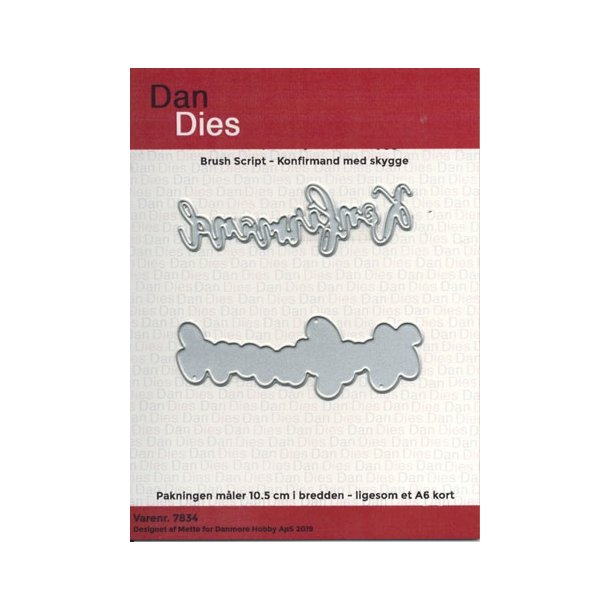  Dan Dies Konfirmand 7,5x2,5cm