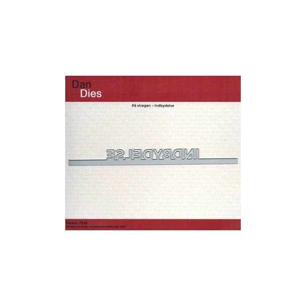  Dan Dies P� stegen Indbydelse 15x1,4cm