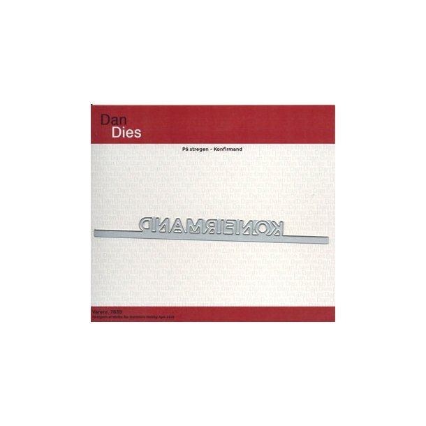  Dan Dies P� streg Konfirmand 15x1,4cm