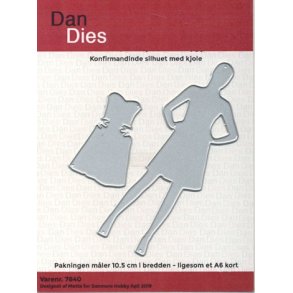  Dan Dies Konfirmand med kjole 4x40cm