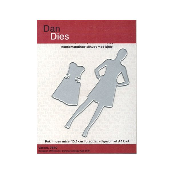 Dan Dies Konfirmand med kjole 4x40cm