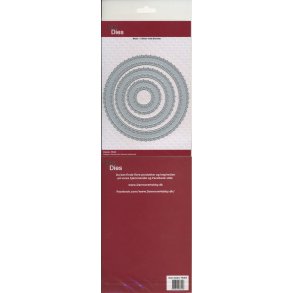  Dan Dies Basic cirkel med blonder 3 stk D 14,5-9,5-5,6cm