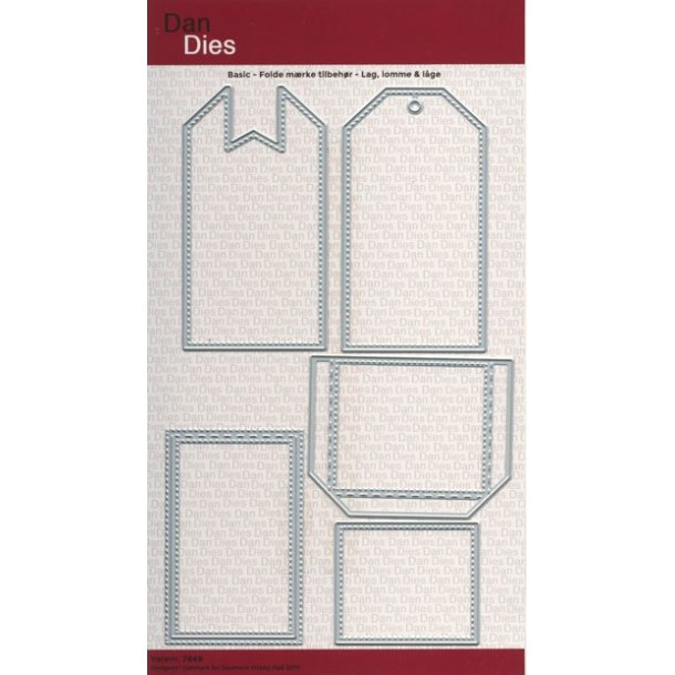  Dan Dies Folder m�rke tilbeh�r Lag, lomme og l�ge 5,5x4,5 til 5,5x10cm
