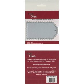  Dan Dies Basic foldem�rke tilbeh�r Blonde lag 105x6cm