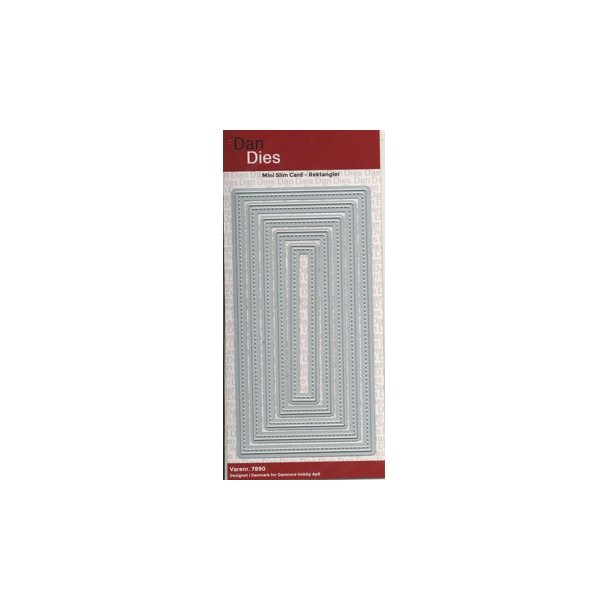 Dan Dies Mini slim card rektangel