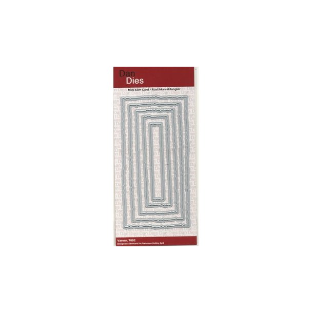 Dan Dies Mini slim card rustik