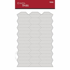 Dan Dies Foldet julekugle vesion 2 K�mpe Q9,6-H8,1cm
