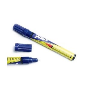794802 Glass & porcelain marker dark blue
