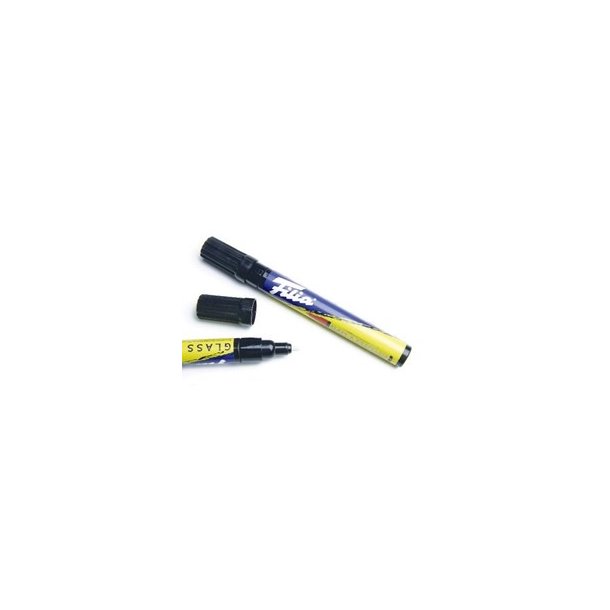  Glass & porcelain marker black