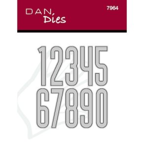 Dan Dies Tal Tallene m�ler ca. 1,2cm i bredden og 4 cm i h�jden.