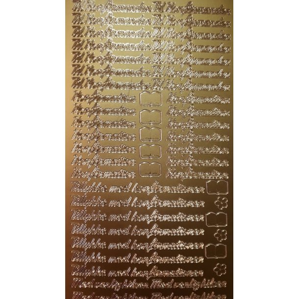  Til konfirmanden m.m. guld