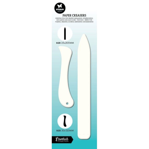 Studio Light paper creaser straight curved, 2 stk falseben sl-to-pcr01