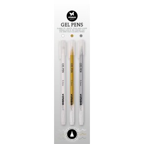 Stiduo Light gele penns white, gold, silver 0,6mm