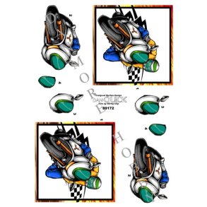 3D  Motorcyklist