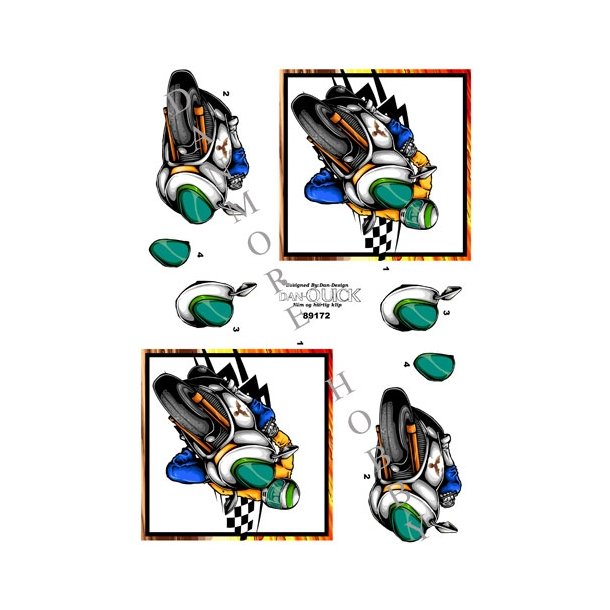 3D  Motorcyklist