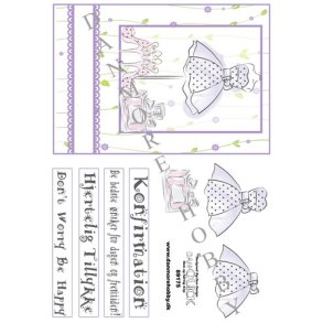 3D  Kjole p� gine A5