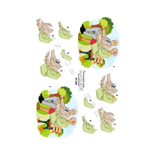  3D �ldre par p� b�nk