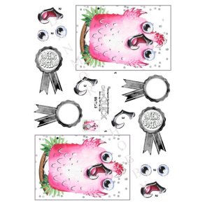 3D Dagens f�dselar pink