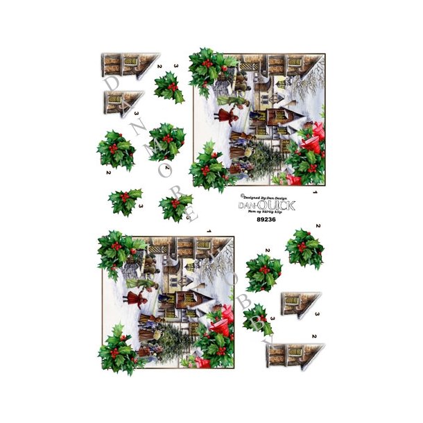 3D Gammel juleby