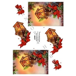  3D Julelanterne