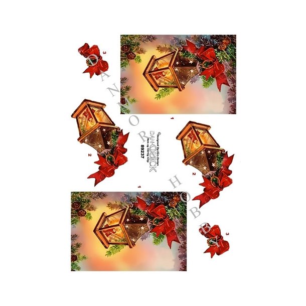  3D Julelanterne
