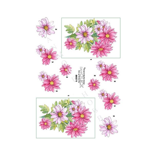  3D Blomster