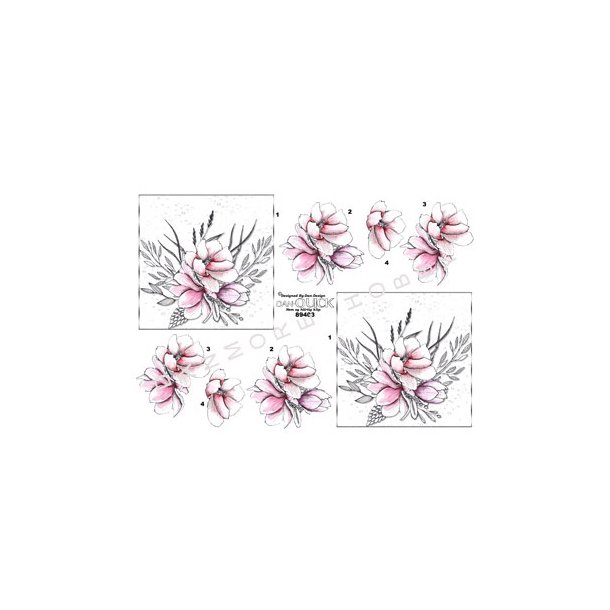  3D Blomster