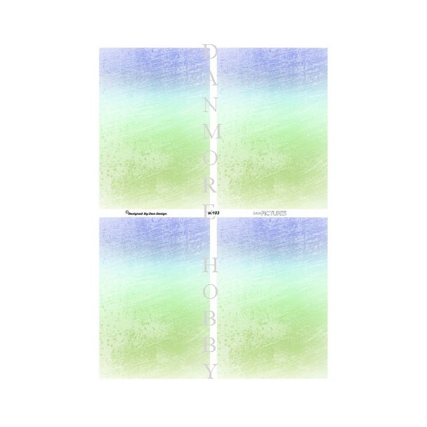  Dip dye Bl� og lime