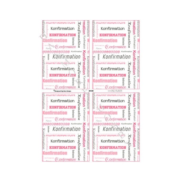  Konfirmation pink