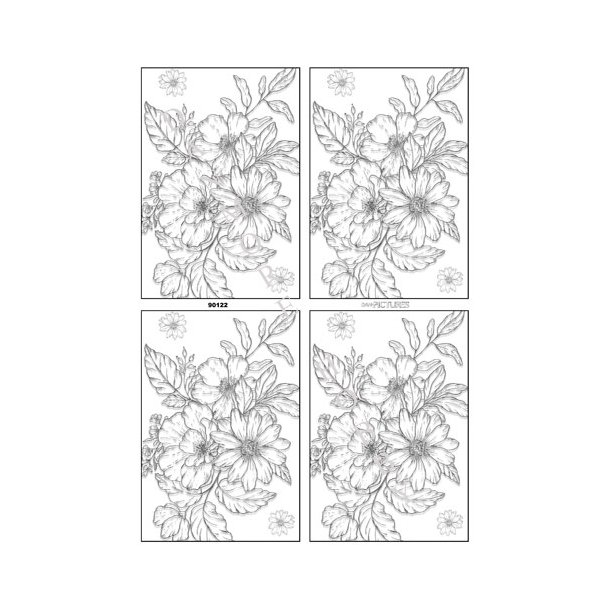 Dan-pictures Gr� blomster