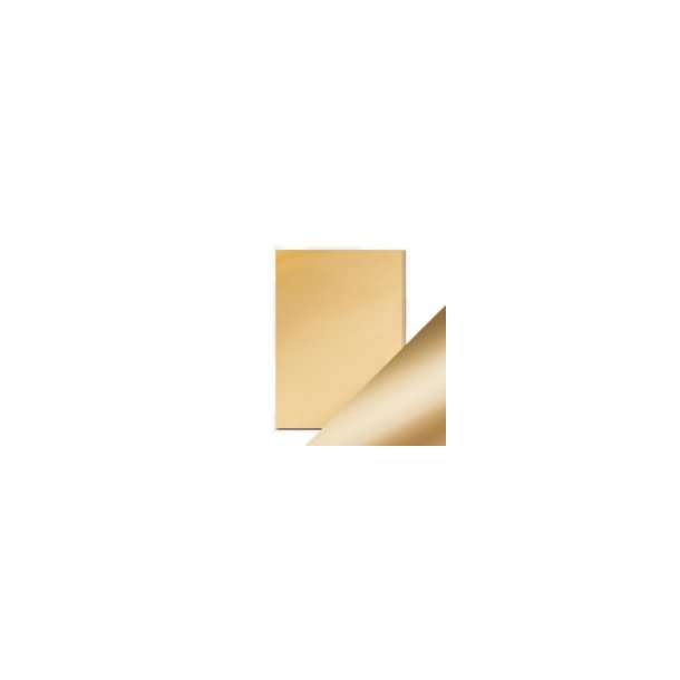  Craft satin mirror card honey gold A4 250gsm