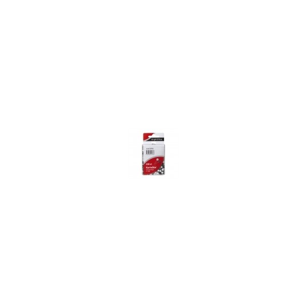  Kortn�le 6x15mm 200 stk sort-hvid