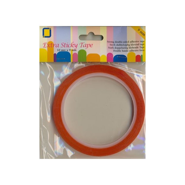 9 mm Power tape dobbeltkl�bende 10 m