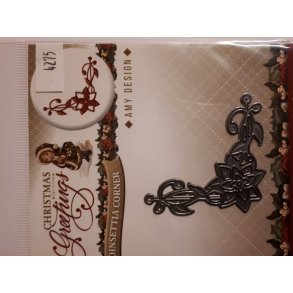  Amy Design die Poinsettia corner