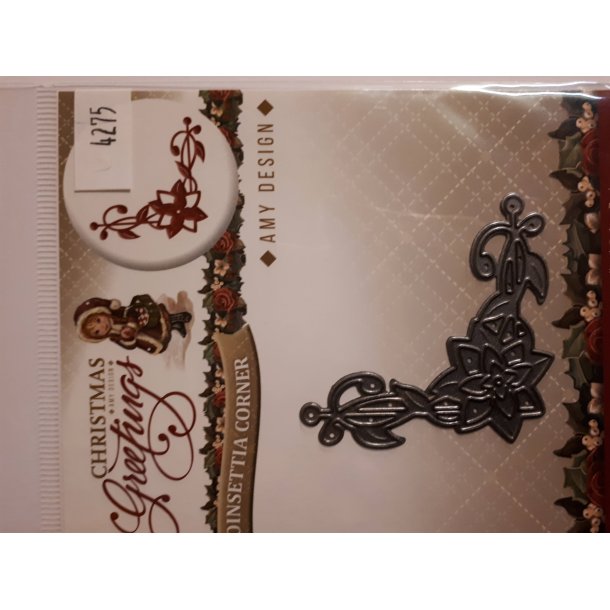  Amy Design die Poinsettia corner