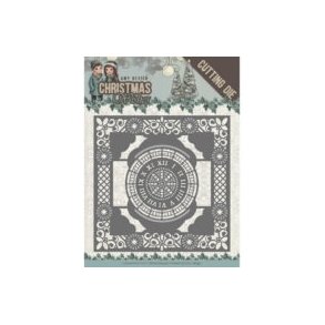 Amy Design die Ramme med ur 13x13cm