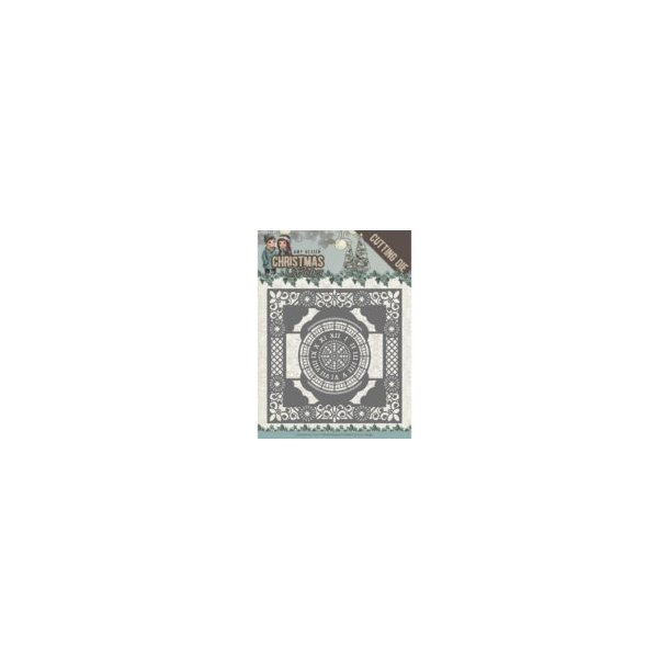 Amy Design die Ramme med ur 13x13cm