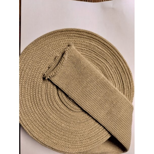Beige 5cm tubestrik 1m