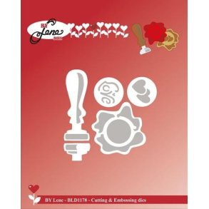  By Lene dies Seal 4x3,9cm