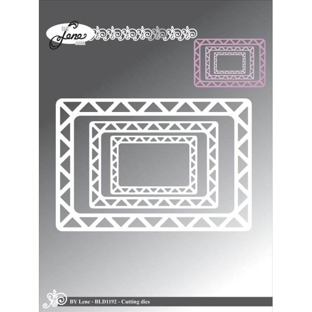  By Lene dies Ramme St�rste 12,6x8,5cm