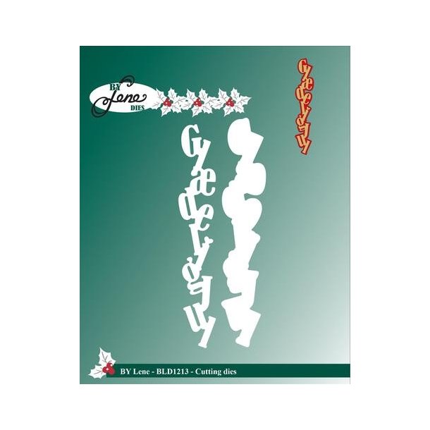  By Lene Dies Gl�delig jul 10x2cm